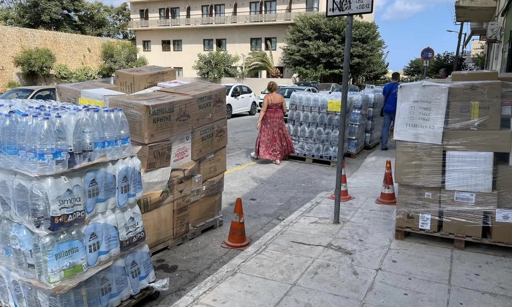 Δήμος Χανίων: Συνεχίζεται η αποστολή βοήθειας στους πυρόπληκτους